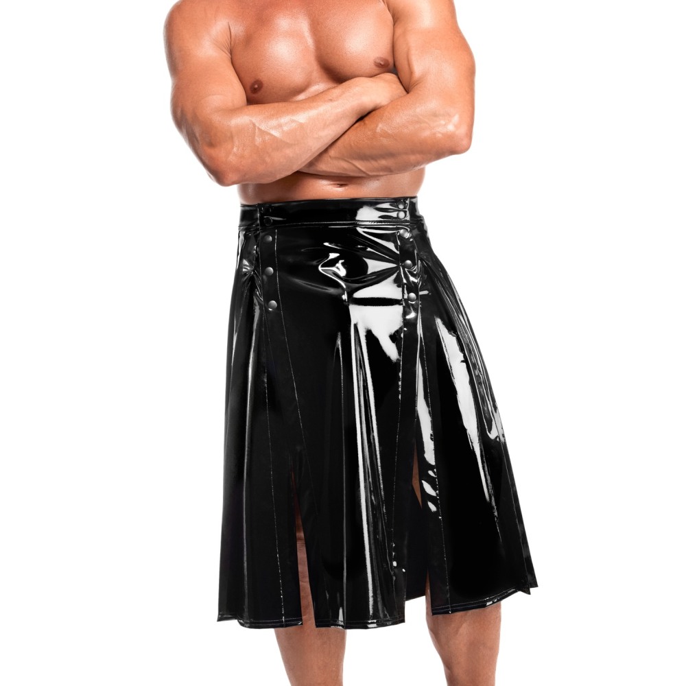 Noir Handmade - Emipre pvc Rok - Zwart